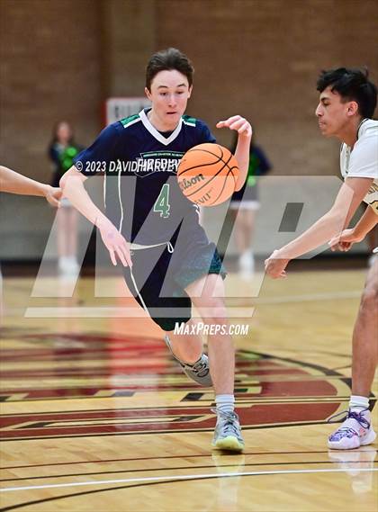 Thumbnail 2 in (CHSAA 3A Boys Basketball Consolation Round) Highland vs. Windsor Charter Academy  photogallery.