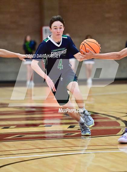 Thumbnail 3 in (CHSAA 3A Boys Basketball Consolation Round) Highland vs. Windsor Charter Academy  photogallery.