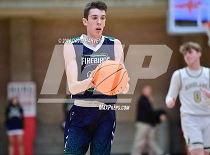 Thumbnail 2 in (CHSAA 3A Boys Basketball Consolation Round) Highland vs. Windsor Charter Academy  photogallery.