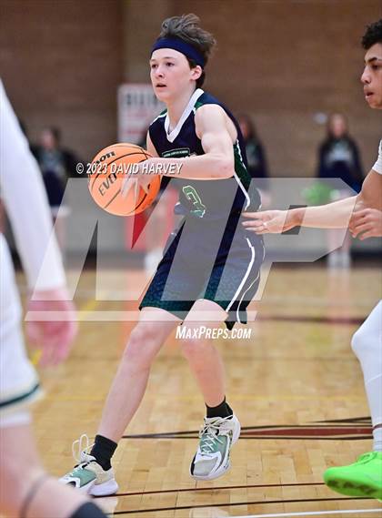 Thumbnail 2 in (CHSAA 3A Boys Basketball Consolation Round) Highland vs. Windsor Charter Academy  photogallery.