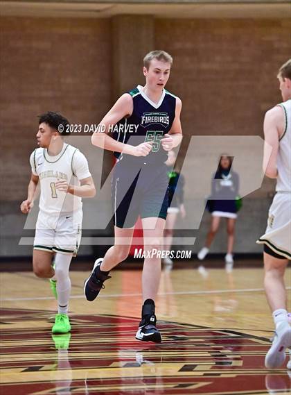 Thumbnail 2 in (CHSAA 3A Boys Basketball Consolation Round) Highland vs. Windsor Charter Academy  photogallery.