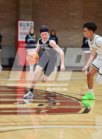 Thumbnail 2 in (CHSAA 3A Boys Basketball Consolation Round) Highland vs. Windsor Charter Academy  photogallery.