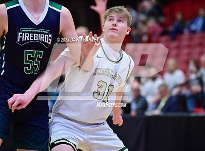 Thumbnail 1 in (CHSAA 3A Boys Basketball Consolation Round) Highland vs. Windsor Charter Academy  photogallery.