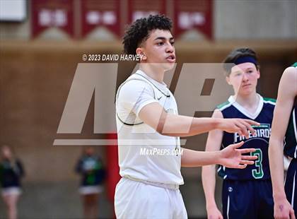 Thumbnail 1 in (CHSAA 3A Boys Basketball Consolation Round) Highland vs. Windsor Charter Academy  photogallery.