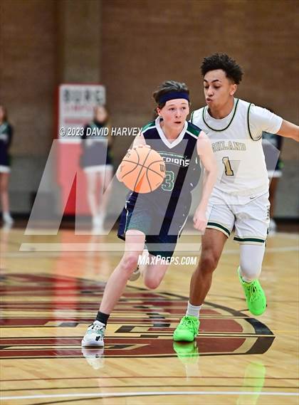 Thumbnail 1 in (CHSAA 3A Boys Basketball Consolation Round) Highland vs. Windsor Charter Academy  photogallery.