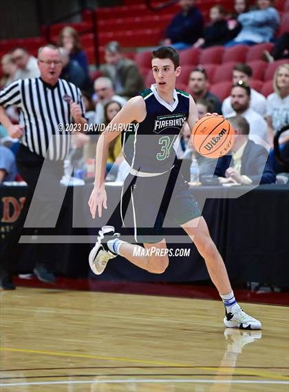 Thumbnail 1 in (CHSAA 3A Boys Basketball Consolation Round) Highland vs. Windsor Charter Academy  photogallery.