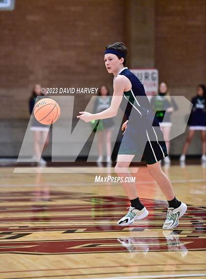 Thumbnail 2 in (CHSAA 3A Boys Basketball Consolation Round) Highland vs. Windsor Charter Academy  photogallery.