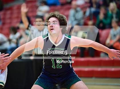 Thumbnail 1 in (CHSAA 3A Boys Basketball Consolation Round) Highland vs. Windsor Charter Academy  photogallery.