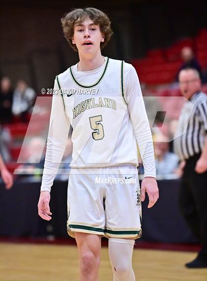 Thumbnail 2 in (CHSAA 3A Boys Basketball Consolation Round) Highland vs. Windsor Charter Academy  photogallery.