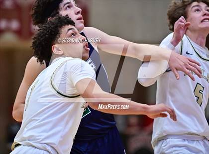 Thumbnail 1 in (CHSAA 3A Boys Basketball Consolation Round) Highland vs. Windsor Charter Academy  photogallery.