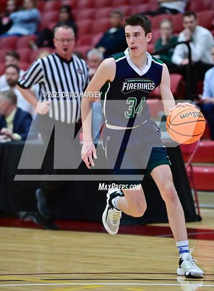 Thumbnail 2 in (CHSAA 3A Boys Basketball Consolation Round) Highland vs. Windsor Charter Academy  photogallery.