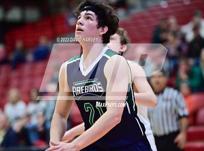 Thumbnail 2 in (CHSAA 3A Boys Basketball Consolation Round) Highland vs. Windsor Charter Academy  photogallery.