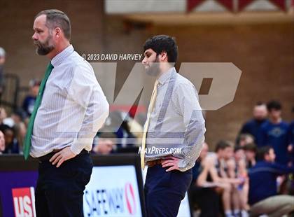 Thumbnail 1 in (CHSAA 3A Boys Basketball Consolation Round) Highland vs. Windsor Charter Academy  photogallery.