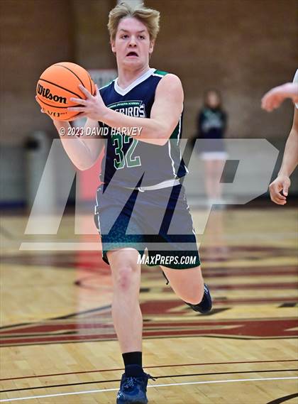 Thumbnail 1 in (CHSAA 3A Boys Basketball Consolation Round) Highland vs. Windsor Charter Academy  photogallery.