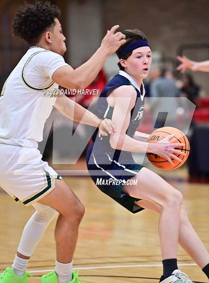 Thumbnail 2 in (CHSAA 3A Boys Basketball Consolation Round) Highland vs. Windsor Charter Academy  photogallery.
