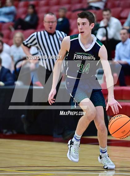 Thumbnail 2 in (CHSAA 3A Boys Basketball Consolation Round) Highland vs. Windsor Charter Academy  photogallery.