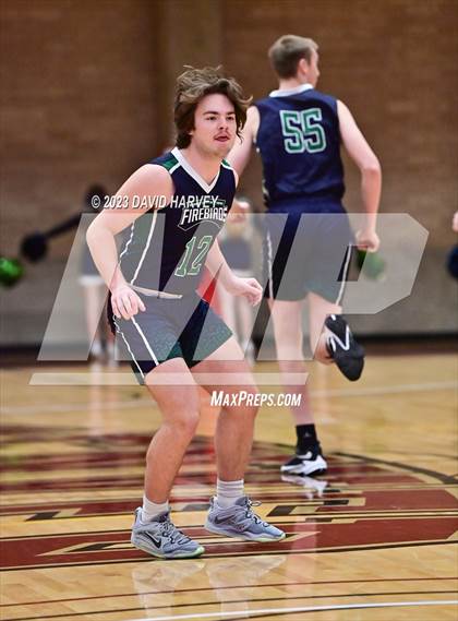 Thumbnail 1 in (CHSAA 3A Boys Basketball Consolation Round) Highland vs. Windsor Charter Academy  photogallery.