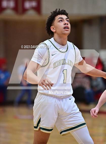 Thumbnail 3 in (CHSAA 3A Boys Basketball Consolation Round) Highland vs. Windsor Charter Academy  photogallery.
