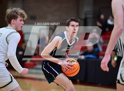 Thumbnail 1 in (CHSAA 3A Boys Basketball Consolation Round) Highland vs. Windsor Charter Academy  photogallery.