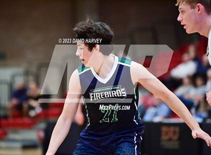 Thumbnail 1 in (CHSAA 3A Boys Basketball Consolation Round) Highland vs. Windsor Charter Academy  photogallery.