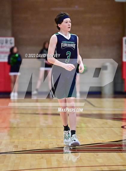 Thumbnail 2 in (CHSAA 3A Boys Basketball Consolation Round) Highland vs. Windsor Charter Academy  photogallery.