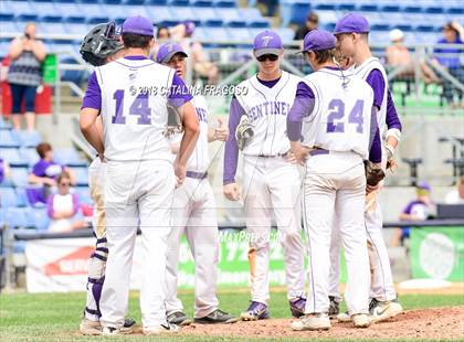 Thumbnail 1 in Ticonderoga vs. Avon (NYSPHSAA Class C Final) photogallery.