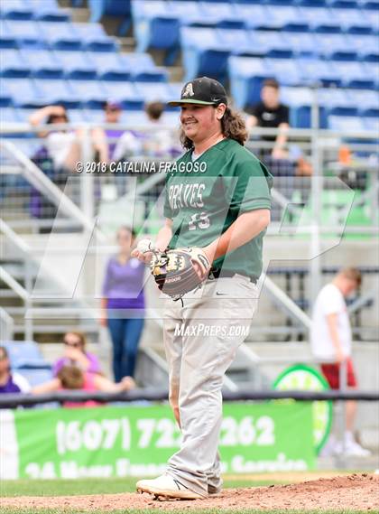 Thumbnail 2 in Ticonderoga vs. Avon (NYSPHSAA Class C Final) photogallery.