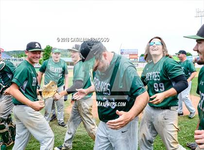 Thumbnail 2 in Ticonderoga vs. Avon (NYSPHSAA Class C Final) photogallery.