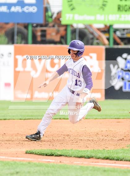 Thumbnail 1 in Ticonderoga vs. Avon (NYSPHSAA Class C Final) photogallery.