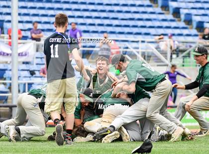 Thumbnail 1 in Ticonderoga vs. Avon (NYSPHSAA Class C Final) photogallery.