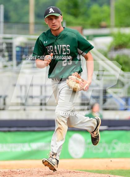 Thumbnail 2 in Ticonderoga vs. Avon (NYSPHSAA Class C Final) photogallery.