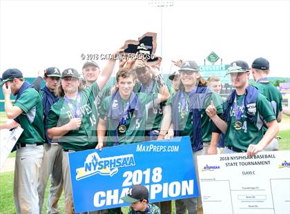 Thumbnail 1 in Ticonderoga vs. Avon (NYSPHSAA Class C Final) photogallery.
