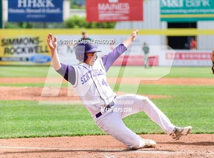 Thumbnail 2 in Ticonderoga vs. Avon (NYSPHSAA Class C Final) photogallery.