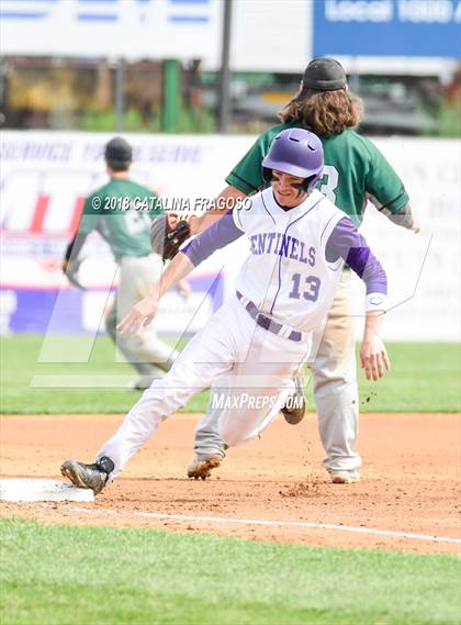 Thumbnail 2 in Ticonderoga vs. Avon (NYSPHSAA Class C Final) photogallery.