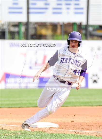 Thumbnail 2 in Ticonderoga vs. Avon (NYSPHSAA Class C Final) photogallery.