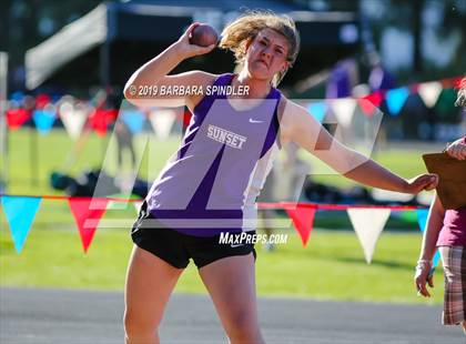 Thumbnail 2 in Jesuit @ Sunset (Shot Put) photogallery.