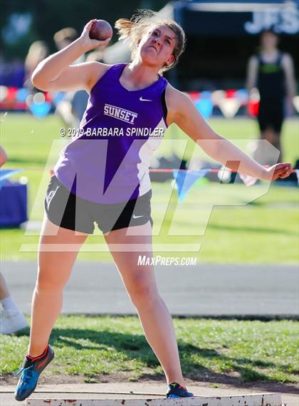 Thumbnail 2 in Jesuit @ Sunset (Shot Put) photogallery.