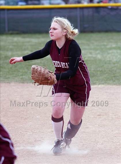 Thumbnail 2 in Sacred Heart Academy vs Kenmore West (26th Lady Jacks Tourney) photogallery.