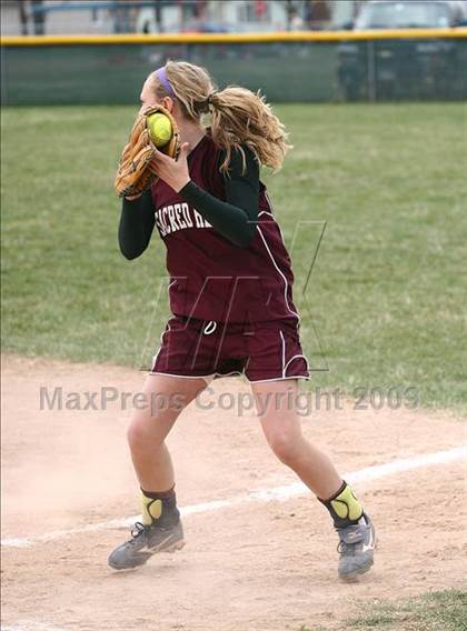 Thumbnail 2 in Sacred Heart Academy vs Kenmore West (26th Lady Jacks Tourney) photogallery.