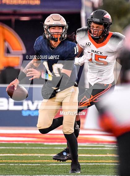 Thumbnail 3 in McClymonds @ Mater Dei Catholic (CIF State DIV 2AA Championship Final) photogallery.