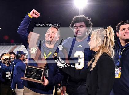 Thumbnail 1 in McClymonds @ Mater Dei Catholic (CIF State DIV 2AA Championship Final) photogallery.