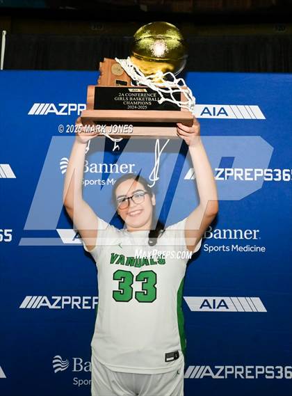 Thumbnail 3 in Miami vs. Arizona Lutheran Academy (AIA 2A Final - Awards) photogallery.