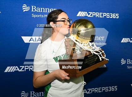 Thumbnail 1 in Miami vs. Arizona Lutheran Academy (AIA 2A Final - Awards) photogallery.