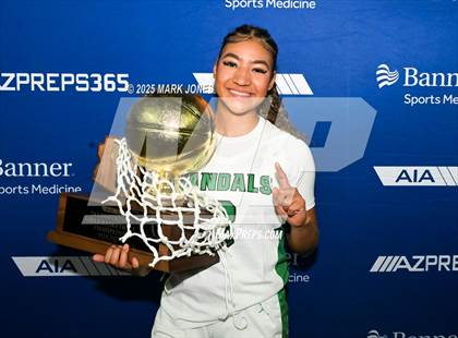 Thumbnail 1 in Miami vs. Arizona Lutheran Academy (AIA 2A Final - Awards) photogallery.