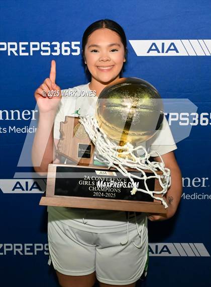 Thumbnail 1 in Miami vs. Arizona Lutheran Academy (AIA 2A Final - Awards) photogallery.