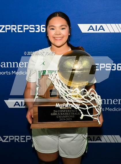 Thumbnail 2 in Miami vs. Arizona Lutheran Academy (AIA 2A Final - Awards) photogallery.