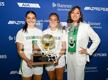 Thumbnail 3 in Miami vs. Arizona Lutheran Academy (AIA 2A Final - Awards) photogallery.
