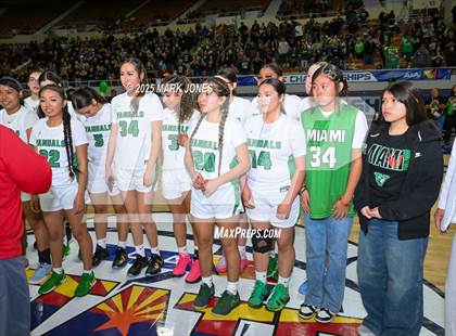 Thumbnail 1 in Miami vs. Arizona Lutheran Academy (AIA 2A Final - Awards) photogallery.