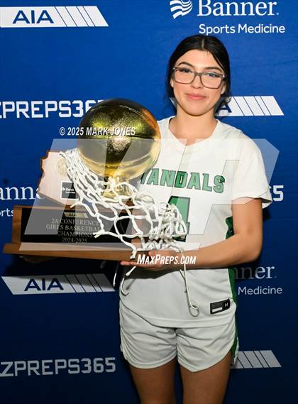Thumbnail 3 in Miami vs. Arizona Lutheran Academy (AIA 2A Final - Awards) photogallery.