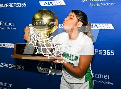 Thumbnail 3 in Miami vs. Arizona Lutheran Academy (AIA 2A Final - Awards) photogallery.